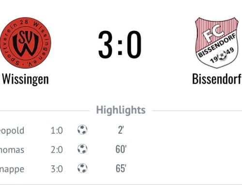 Heimsieg im Nachbarschaftsduell – Wissingen setzt sich souverän gegen Bissendorf durch